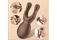 U-Shaped Multifunctional Tool for Eye and Facial Massage