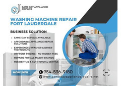 Washing Machine Repair Fort Lauderdale | Call for Same-Day Appliance Repair